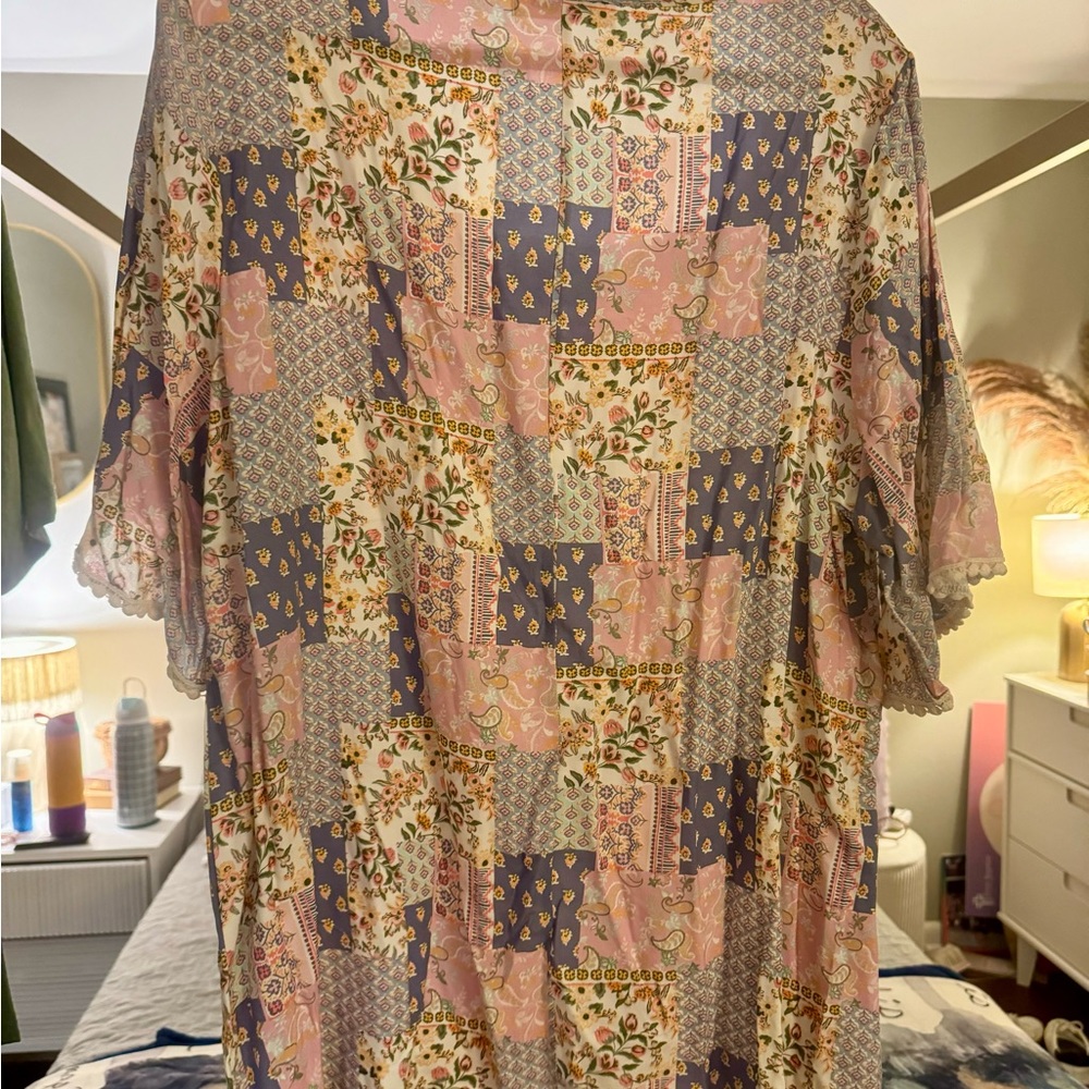 Chic Soul Patchwork Spring Top - Picture 5 of 5